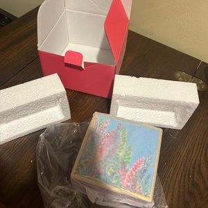 Lilly Pulitzer Catch the Wave Small Lacquer Box BNIB